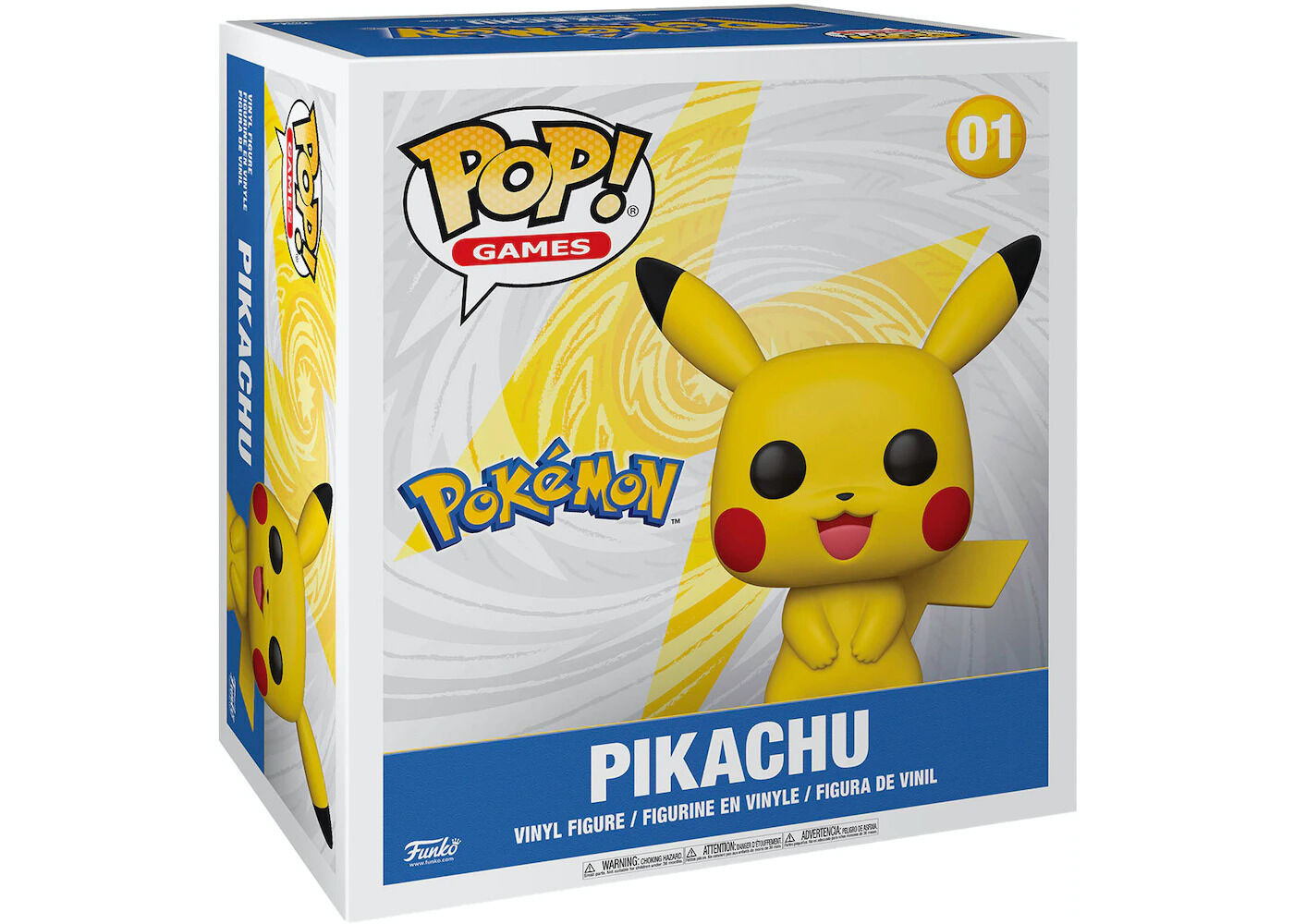 Pokémon Pikachu Funko POP 01 - 45 cm