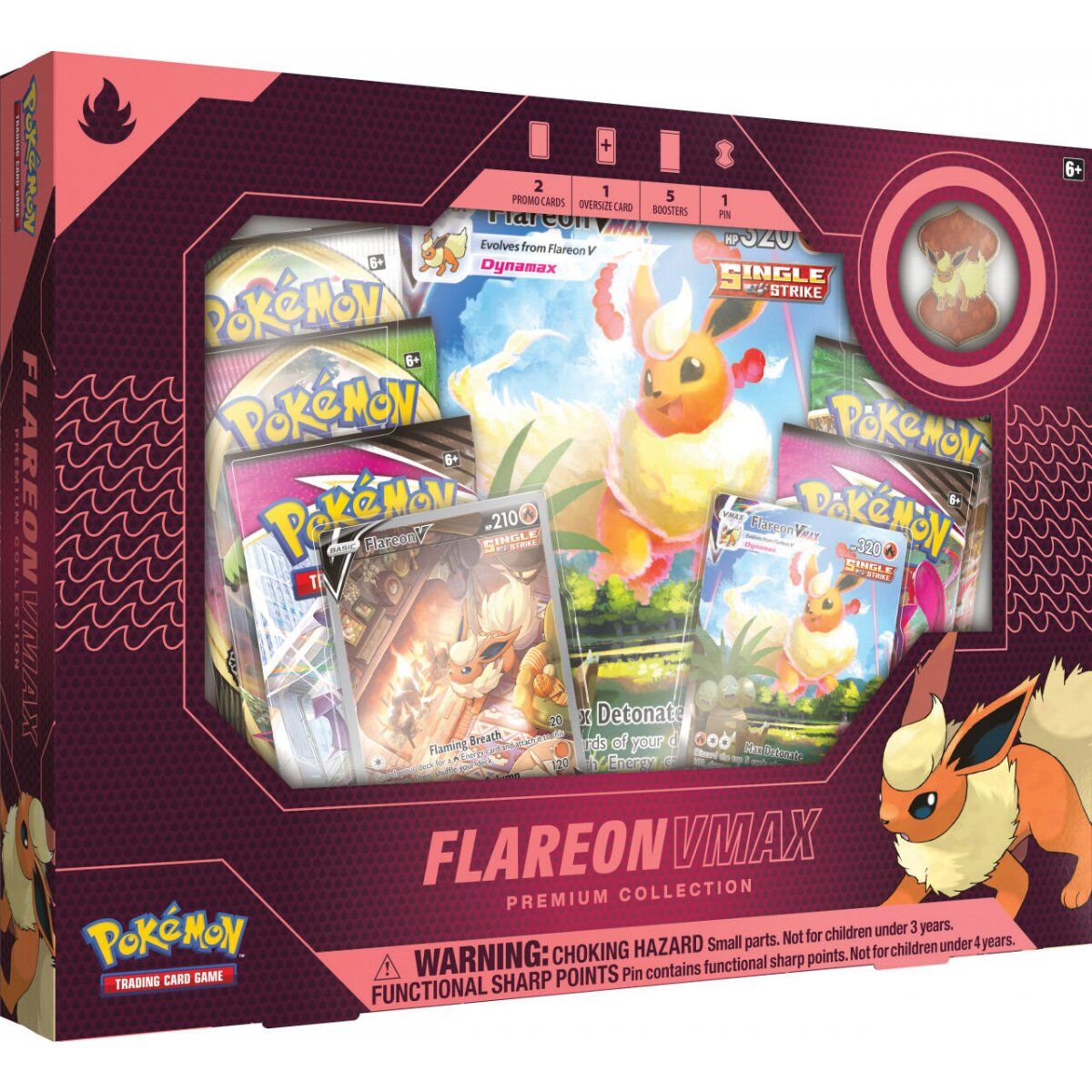 Pokémon Flareon VMAX Premium Collection Box - EN