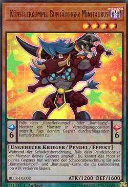 k-nstlerkumpel-bunt-ugiger-minitaurus-yu-gi-oh Künstlerkumpel Buntäugiger Minitaurus - Yu-Gi-Oh!