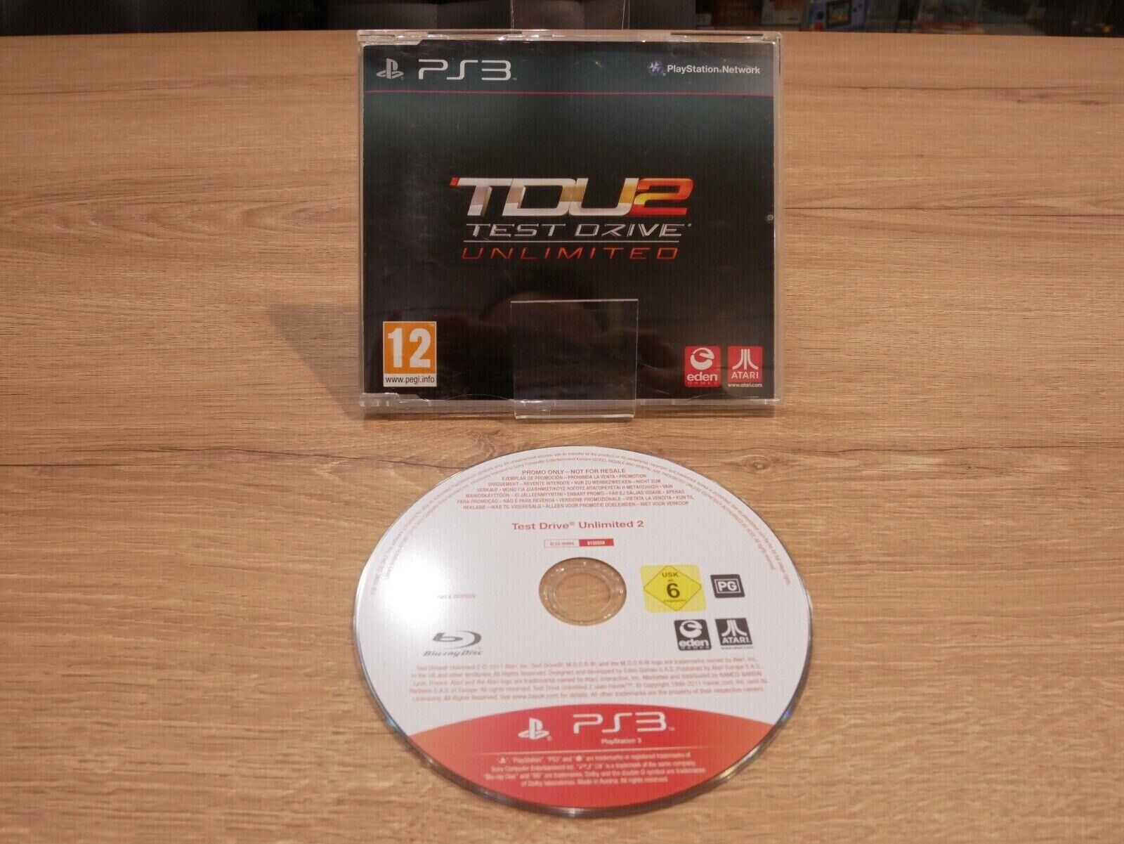 Test Drive Unlimited 2 [Promo] - OVP - PS3 - EN