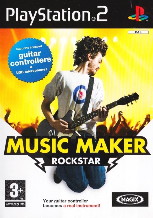 Music Maker RockStar - OVP - PS2 - DE