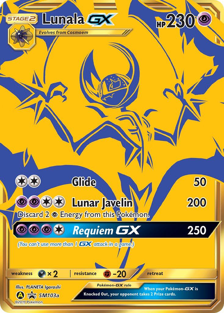 Lunala-GX - SM103a/SM103a - EN Lunala-GX - SM103a/SM103a - EN