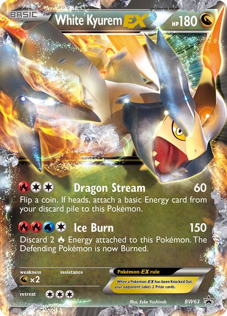 White Kyurem-EX - BW63/BW63 - EN White Kyurem-EX - BW63/BW63 - EN