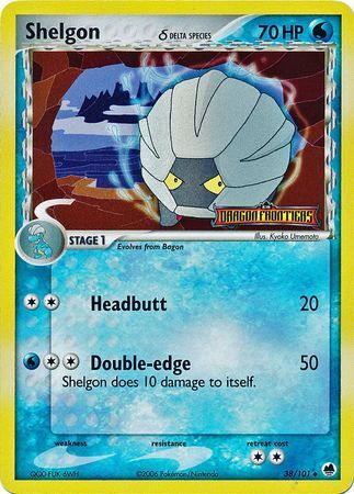 Shelgon - 38/101 - Reverse Holo - EN Shelgon - 38/101 - Reverse Holo - EN