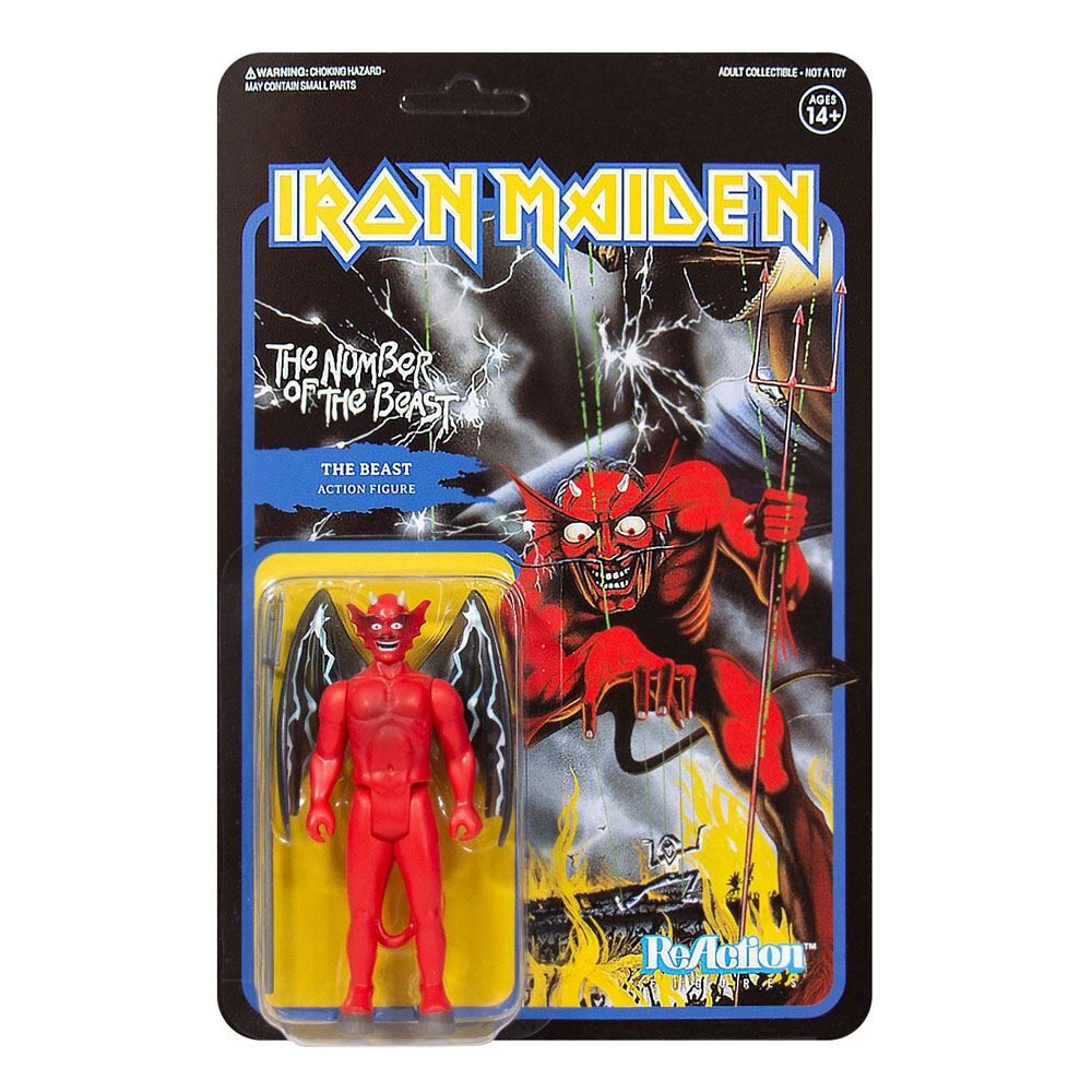 Iron Maiden ReAction Actionfigur The Number of the Beast 10 cm