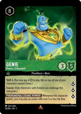 Genie - Powers Unleashed - 76/204 - EN