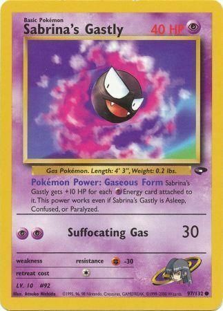 Sabrina’s Gastly - 97/132 - Unlimited - EN