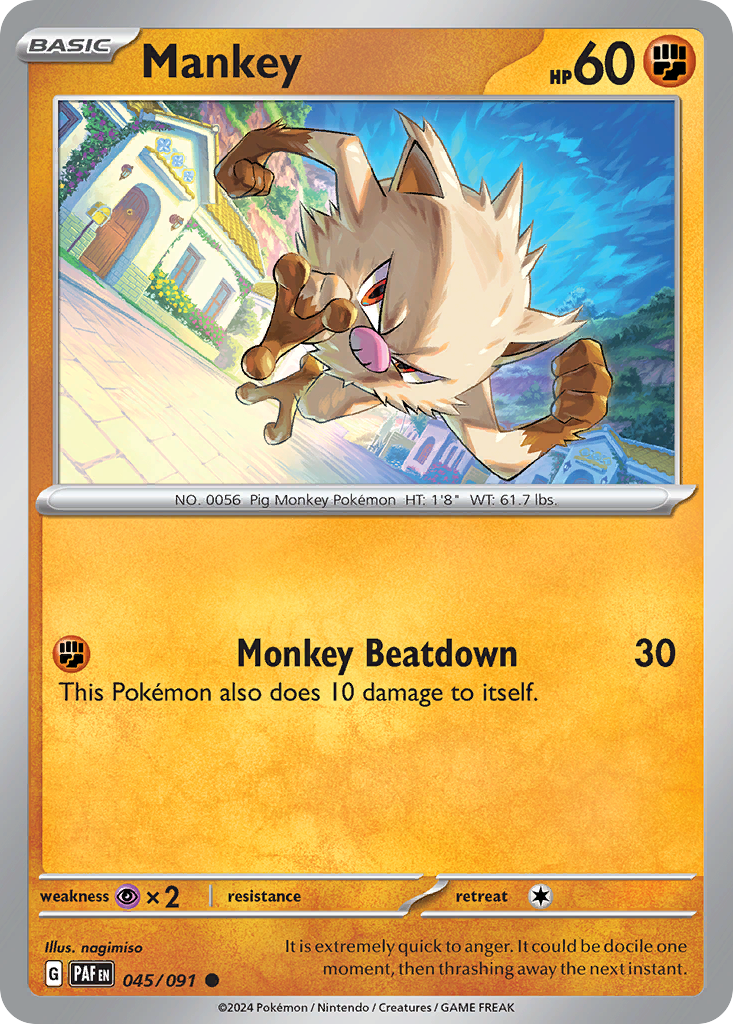Mankey - 045/91 - EN Mankey - 045/91 - EN