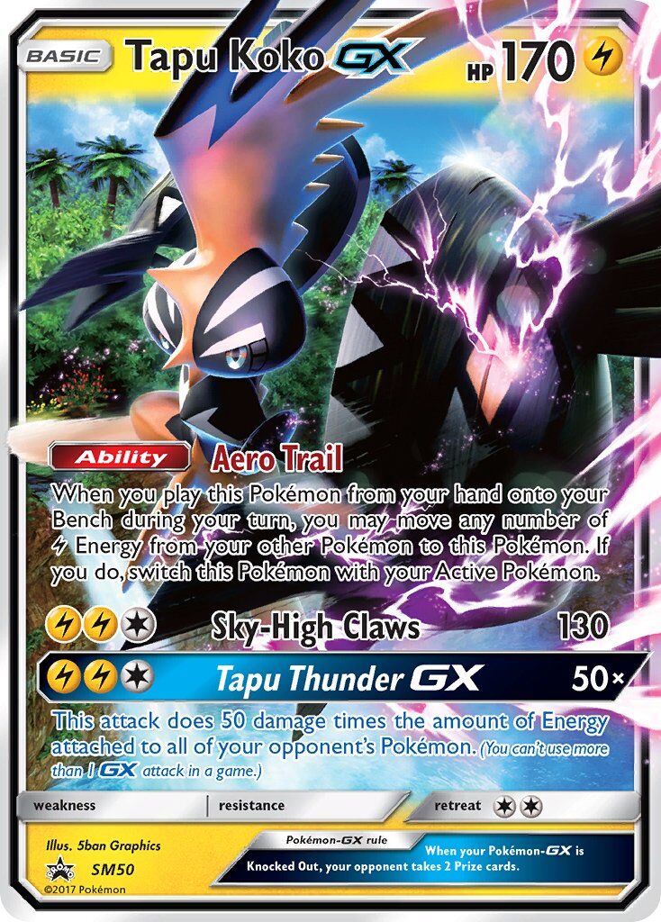 Tapu Koko-GX - SM50/SM50 - EN Tapu Koko-GX - SM50/SM50 - EN