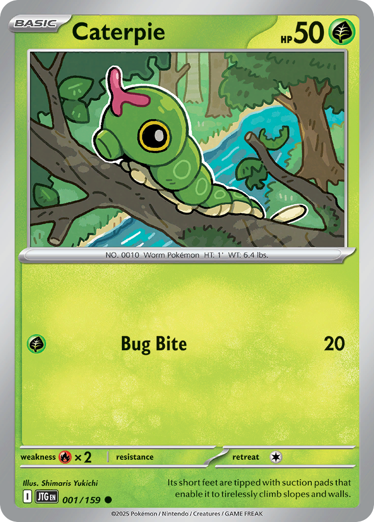 Caterpie - 001/159 - EN Caterpie - 001/159 - EN