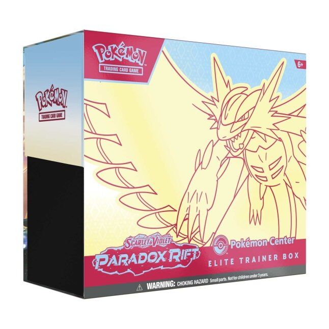 Pokémon TCG: Scarlet & Violet-Paradox Rift Pokémon Center Elite Trainer Box (Roaring Moon) - EN Pokémon TCG: Scarlet & Violet-Paradox Rift Pokémon Center Elite Trainer Box (Roaring Moon) - EN