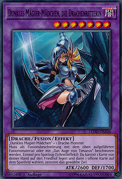 Dunkles Magier-Mädchen, die Drachenritterin - Yu-Gi-Oh!