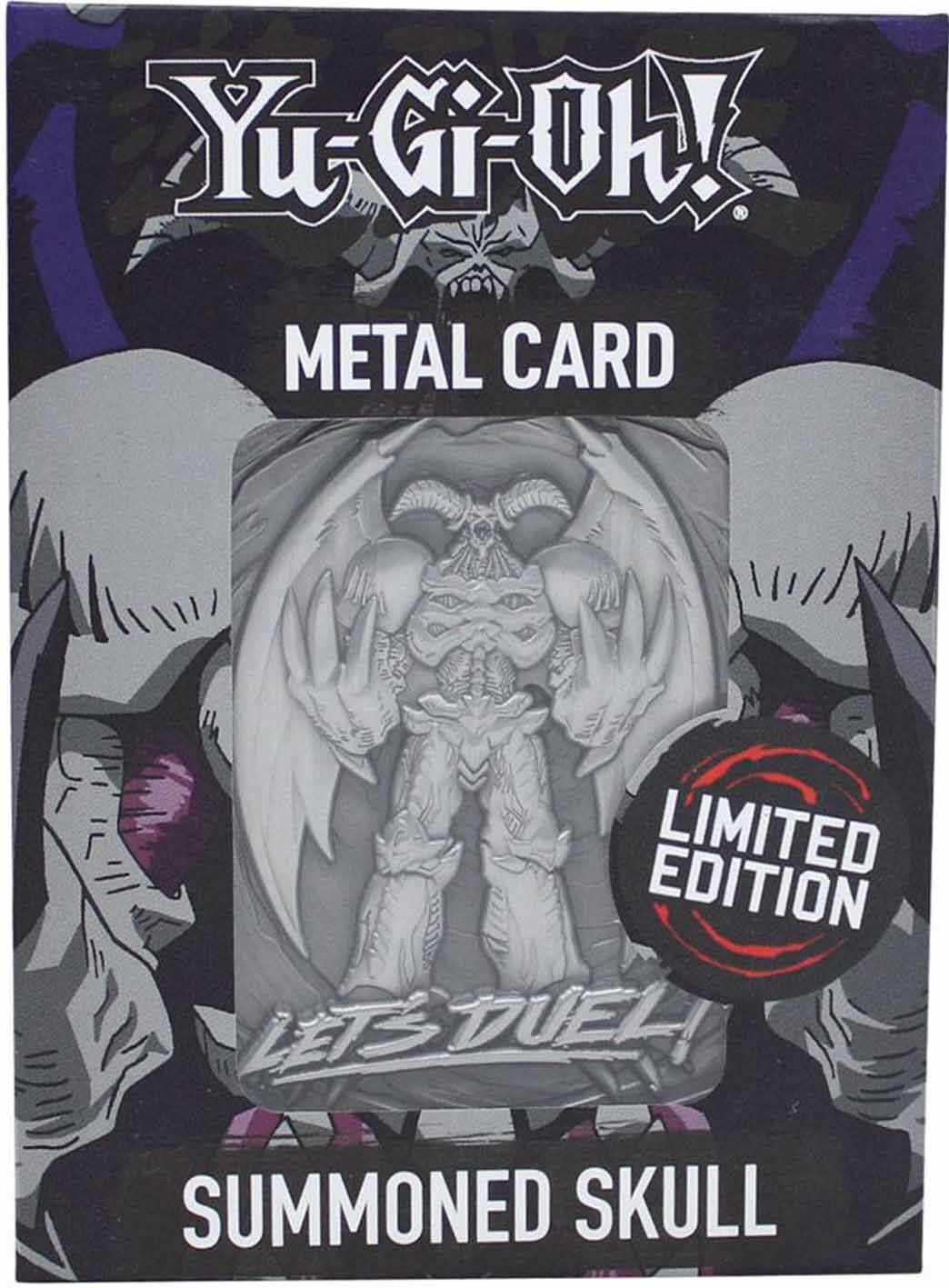 Yu-Gi-Oh! Summoned Skull Limited Edition Metal Card Yu-Gi-Oh! Summoned Skull Limited Edition Metal Card