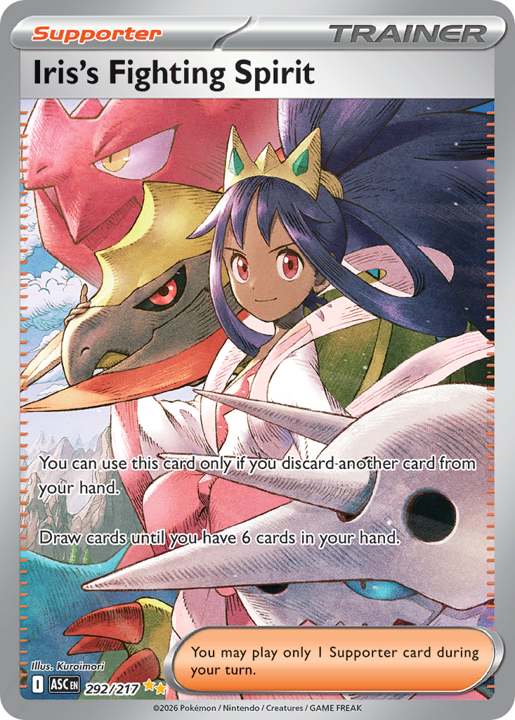 Iris’s Fighting Spirit - 292/217 - EN