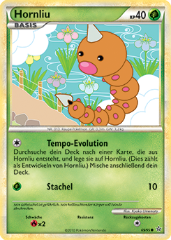 Hornliu - 69/95 - Reverse Holo - Pokémon TCG - Near Mint