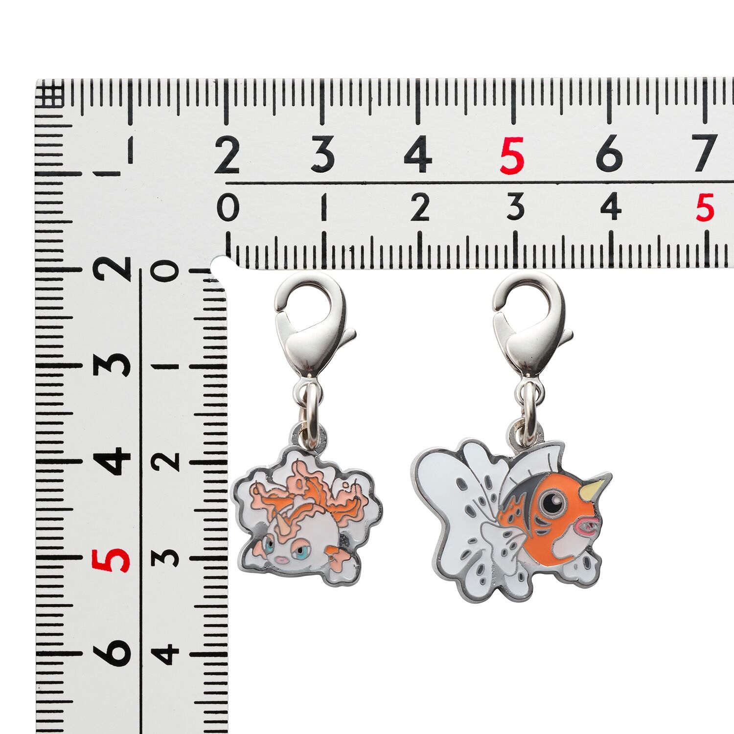 Pokemon Center - Goldeen & Seaking Schlüsselanhänger - 2 Stück