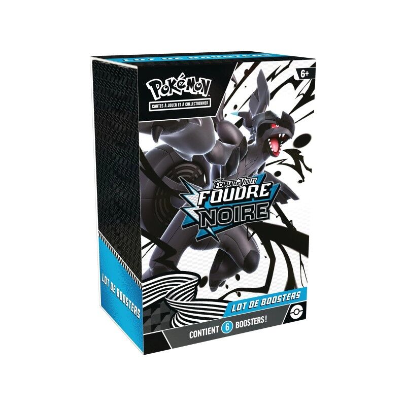 Pokémon JCC: Écarlate & Violet EV10.5 - Foudre Noire Lot de Boosters - FR Pokémon JCC: Écarlate & Violet EV10.5 - Foudre Noire Lot de Boosters - FR
