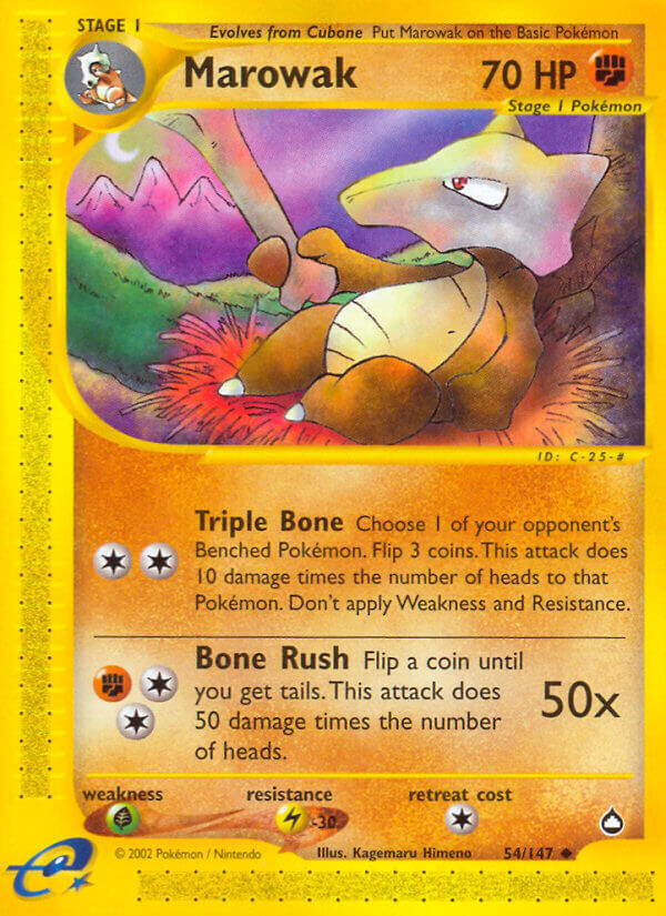 Marowak - 54/147 - EN Marowak - 54/147 - EN