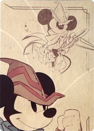 Mickey Mouse - Brave Little Tailor Puzzle Insert (Top Right) - - EN Mickey Mouse - Brave Little Tailor Puzzle Insert (Top Right) - - EN