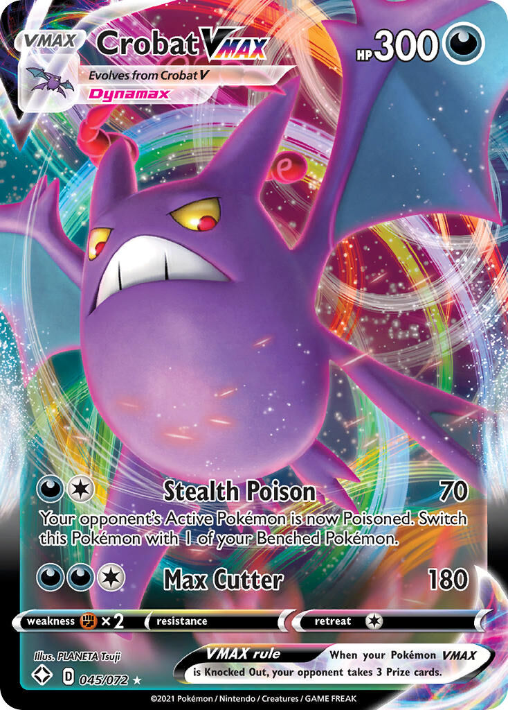 Crobat VMAX - 045/072 - EN Crobat VMAX - 045/072 - EN