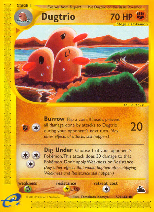 Dugtrio - 52/144 - EN