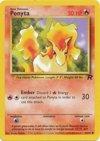 Ponyta - 64/83 - Unlimited - EN