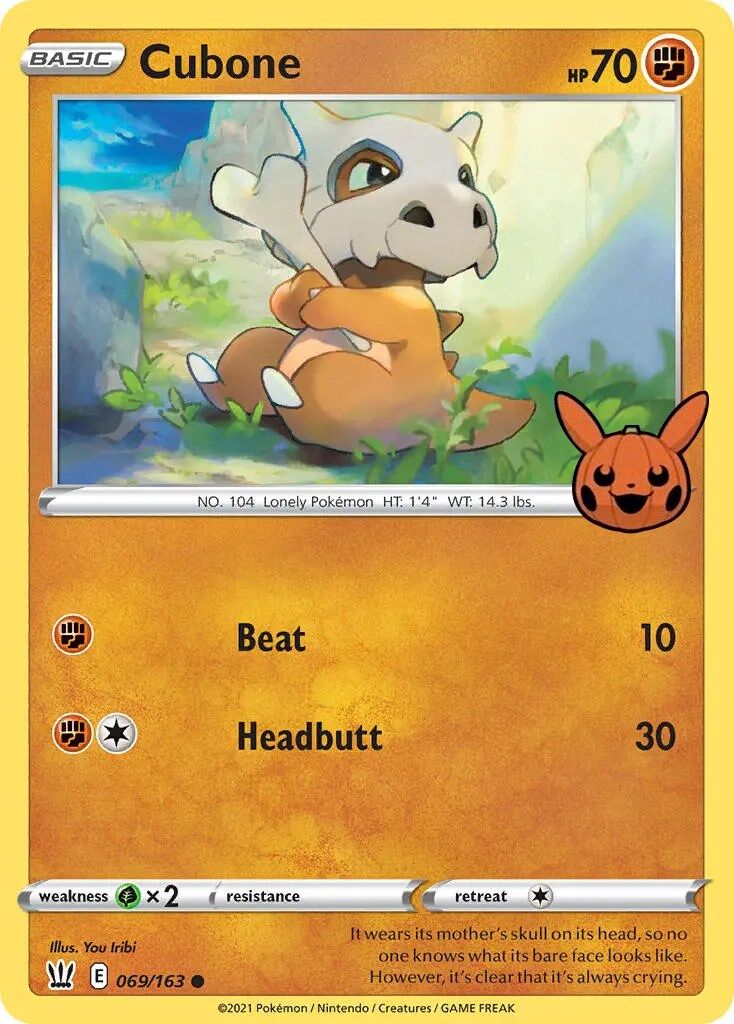 cubone-069-172-pokemon-tcg-near-mint-encubone-069-172-poke-mon-tcg-near-mint-en Cubone - 069/163 - Pokémon TCG - Near Mint - EN
