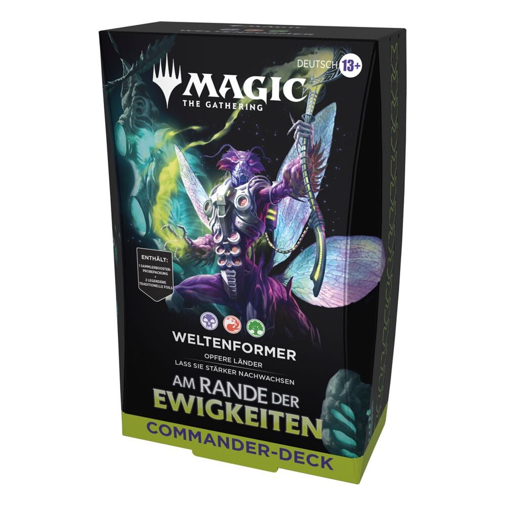 Am Rande der Ewigkeiten Commander Deck - Weltenformer - Magic the Gathering - DE Am Rande der Ewigkeiten Commander Deck - Weltenformer - Magic the Gathering - DE