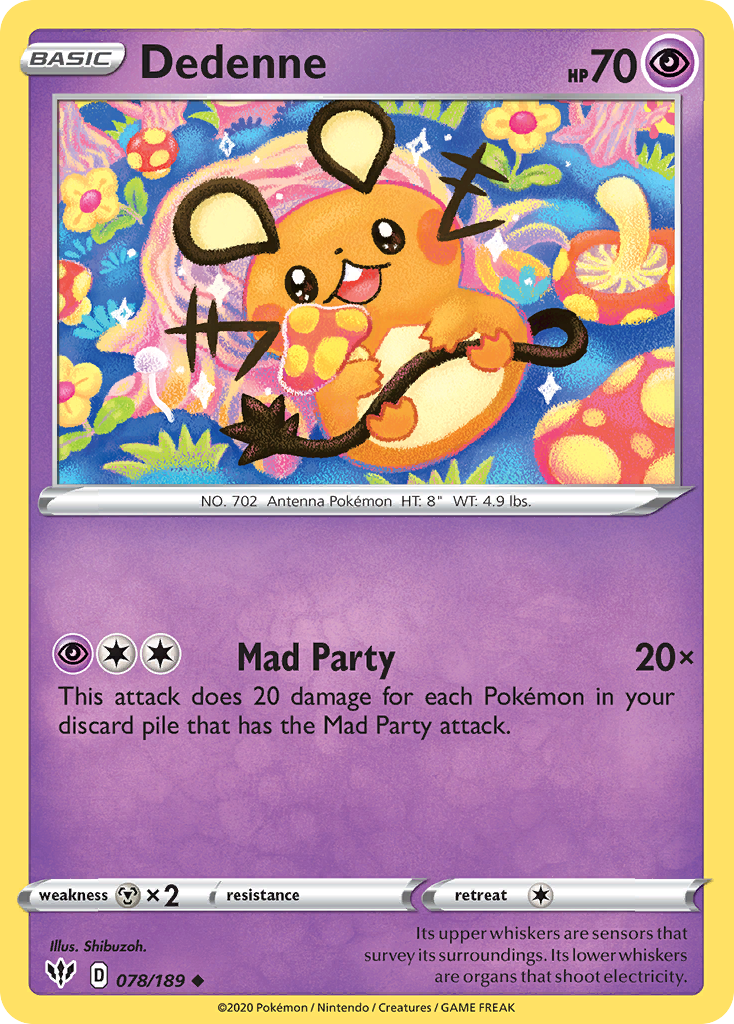 Dedenne - 078/189 - EN Dedenne - 078/189 - EN