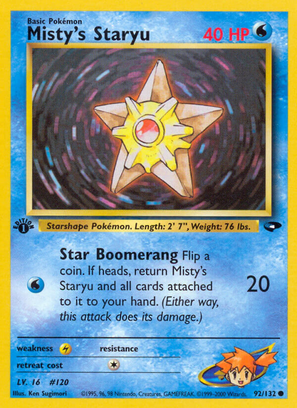 Misty’s Staryu - 92/132 - EN