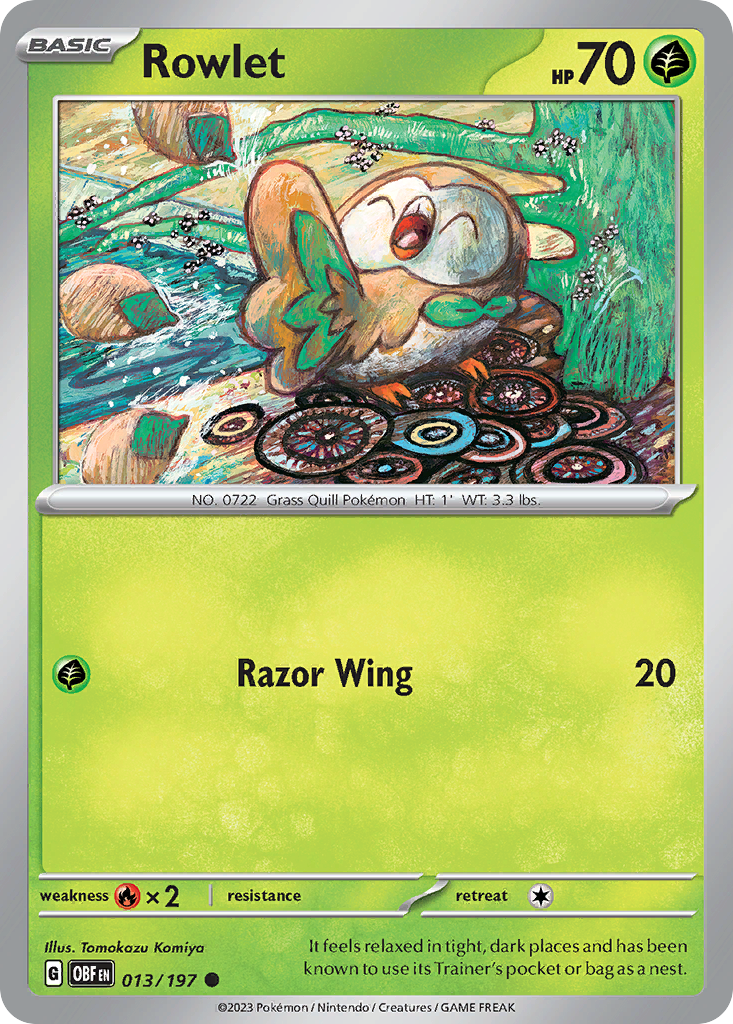 Rowlet - 013/230 - EN Rowlet - 013/230 - EN