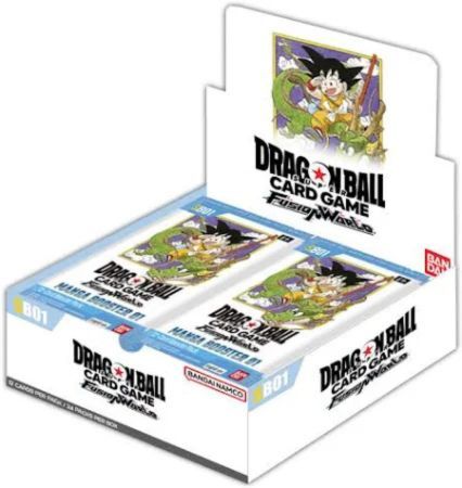 Fusion World Manga Booster 01 - (SB01) Booster Display (24) - Dragon Ball Super Card Game - EN Fusion World Manga Booster 01 - (SB01) Booster Display (24) - Dragon Ball Super Card Game - EN