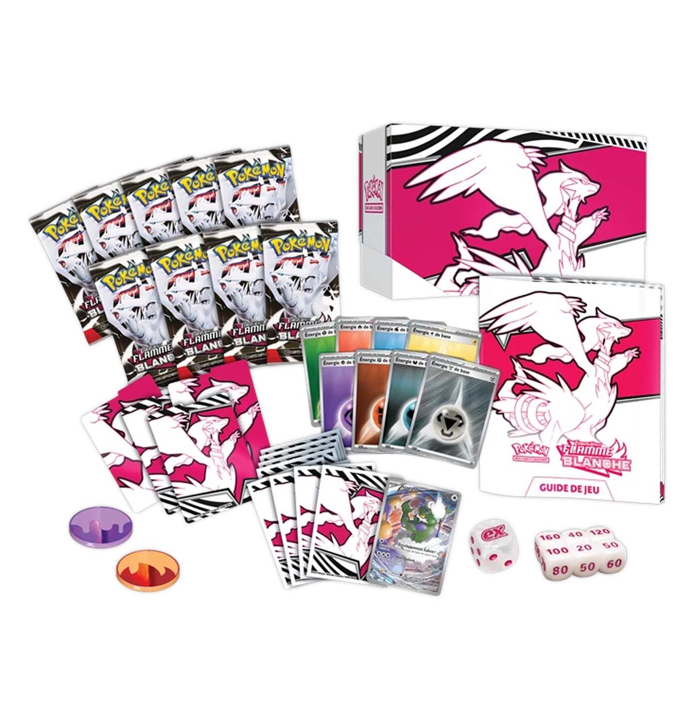 Pokémon TCG: Scarlet & Violet Weisse Flammen (SV10.5) Elite Trainer Box - DE