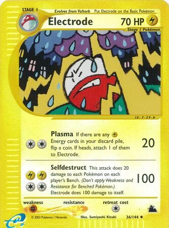 Electrode - 36/144 - Reverse Holo - EN