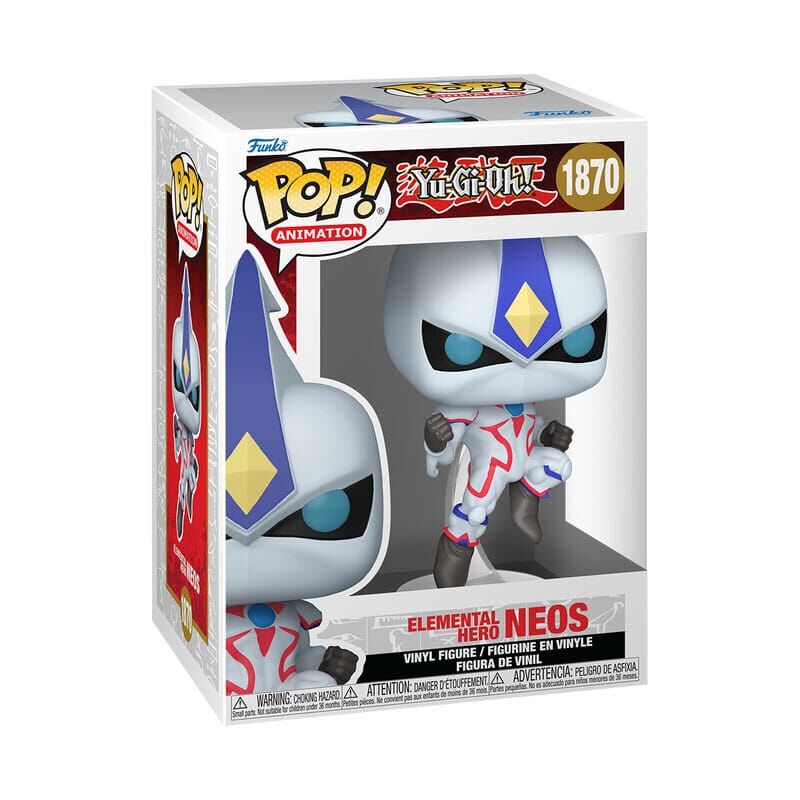 Yu-Gi-Oh! Animation Vinyl Figur E-Hero Neos 9cm - Funko POP#1870 Yu-Gi-Oh! Animation Vinyl Figur E-Hero Neos 9cm - Funko POP#1870