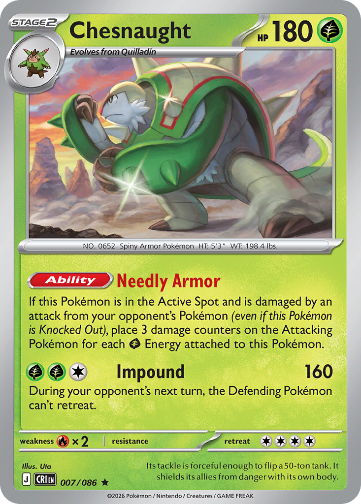 Chesnaught - 007/086 - EN Chesnaught - 007/086 - EN