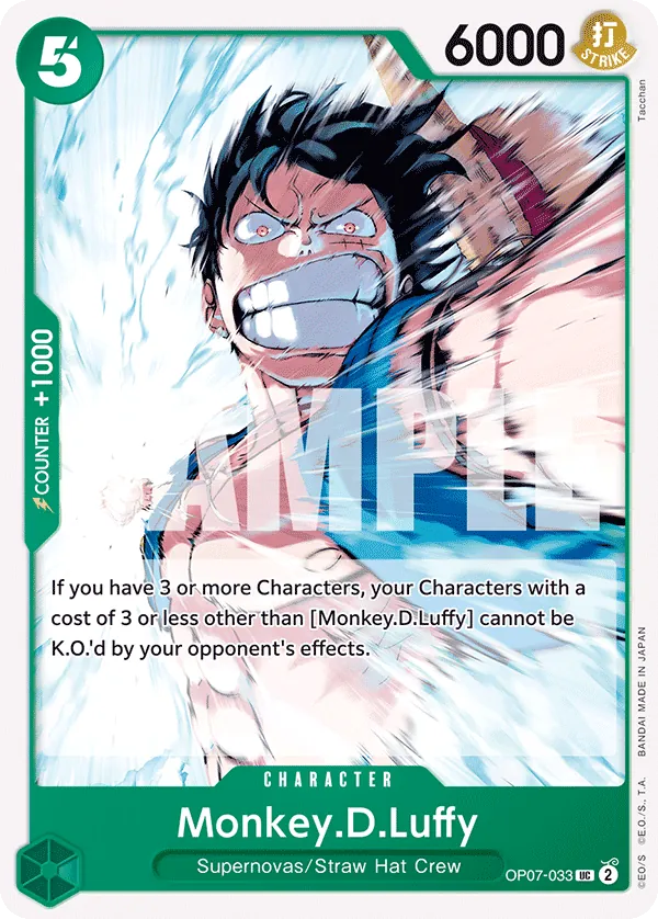 Monkey.D.Luffy - OP07-033