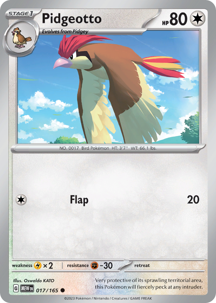 Pidgeotto - 017/207 - EN Pidgeotto - 017/207 - EN