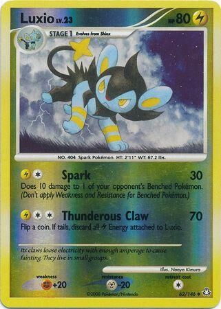Luxio - 62/146 - Reverse Holo - EN