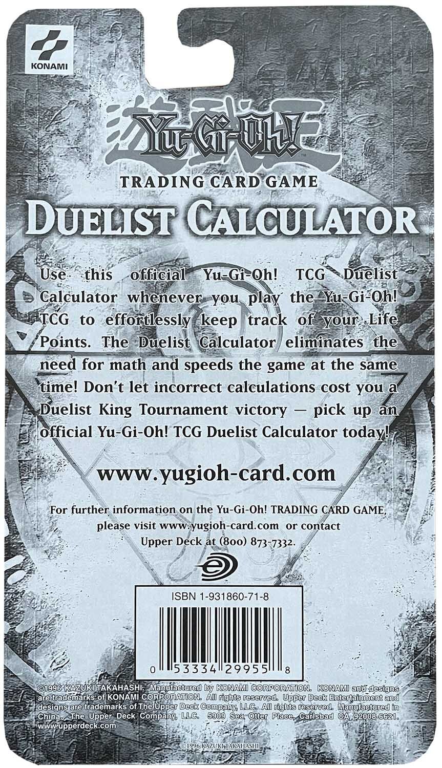 Yu-Gi-Oh! Official Duelist Calculator Konami Amazingtoys.ch Yu-Gi-Oh! Official Duelist Calculator Konami Amazingtoys.ch