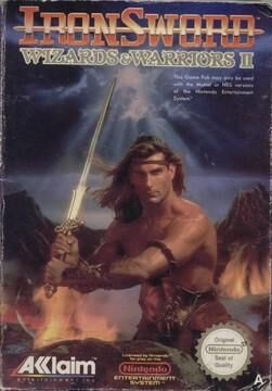 Iron Sword Wizards and Warriors II - NES Iron Sword Wizards and Warriors II - NES