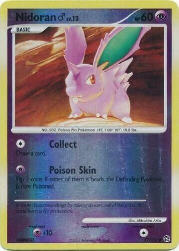 Nidoran Male - 97/132 - Reverse Holo - EN Nidoran Male - 97/132 - Reverse Holo - EN