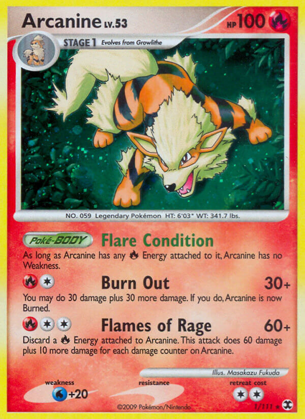 Arcanine - 1/111 - EN