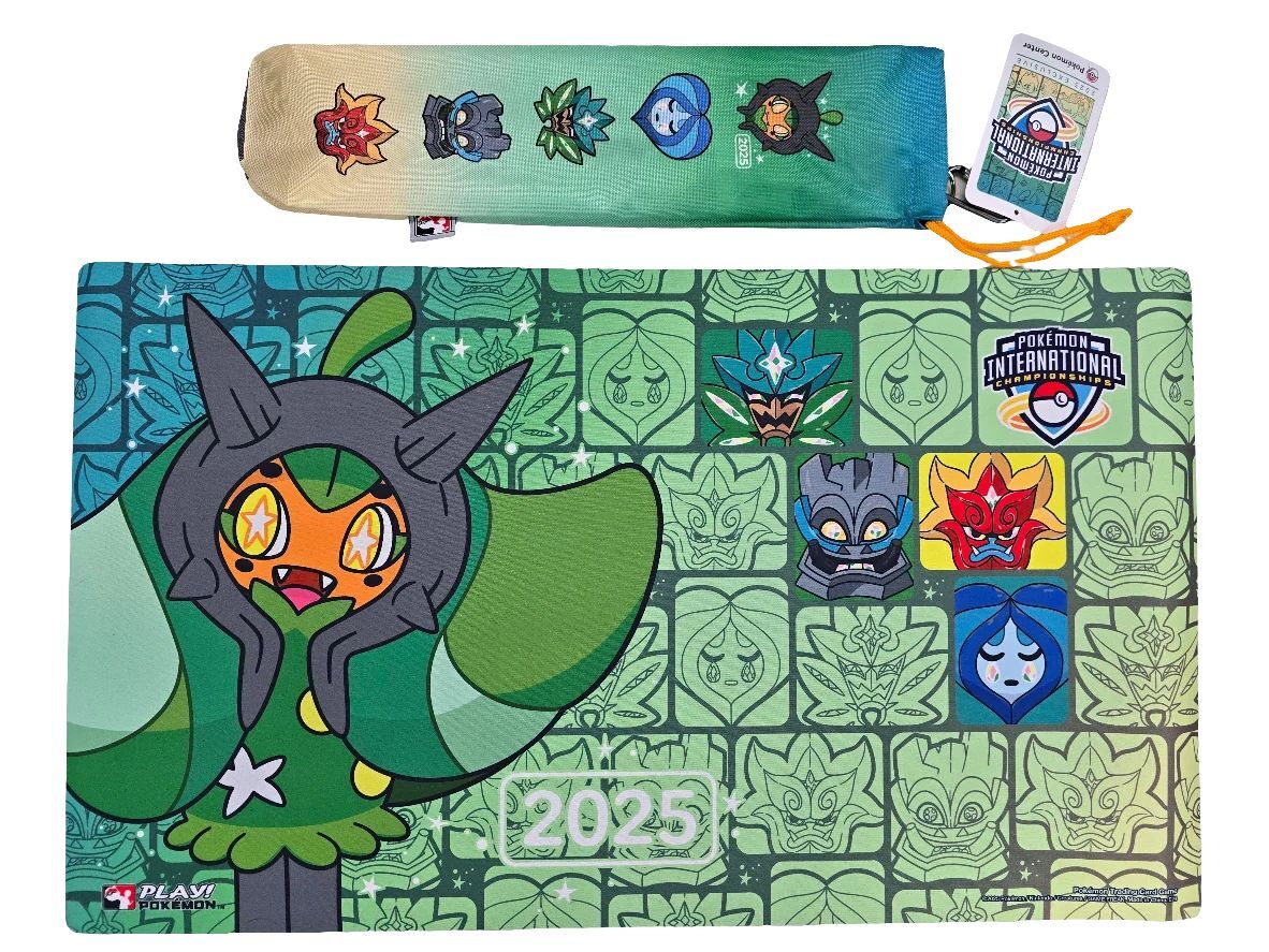 Pokémon International Championship 2025 Ogerpon Playmat & Carry-Bag Pokémon International Championship 2025 Ogerpon Playmat & Carry-Bag