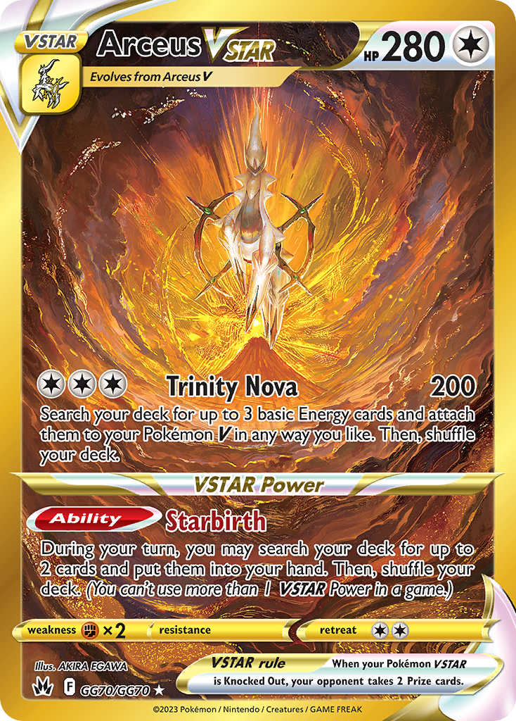 Arceus VSTAR - GG70/GG70 - EN Arceus VSTAR - GG70/GG70 - EN