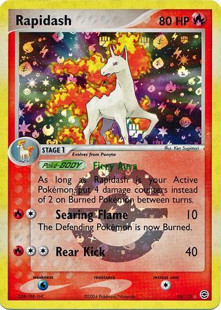 Rapidash - 13/112 - Reverse Holo - EN Rapidash - 13/112 - Reverse Holo - EN