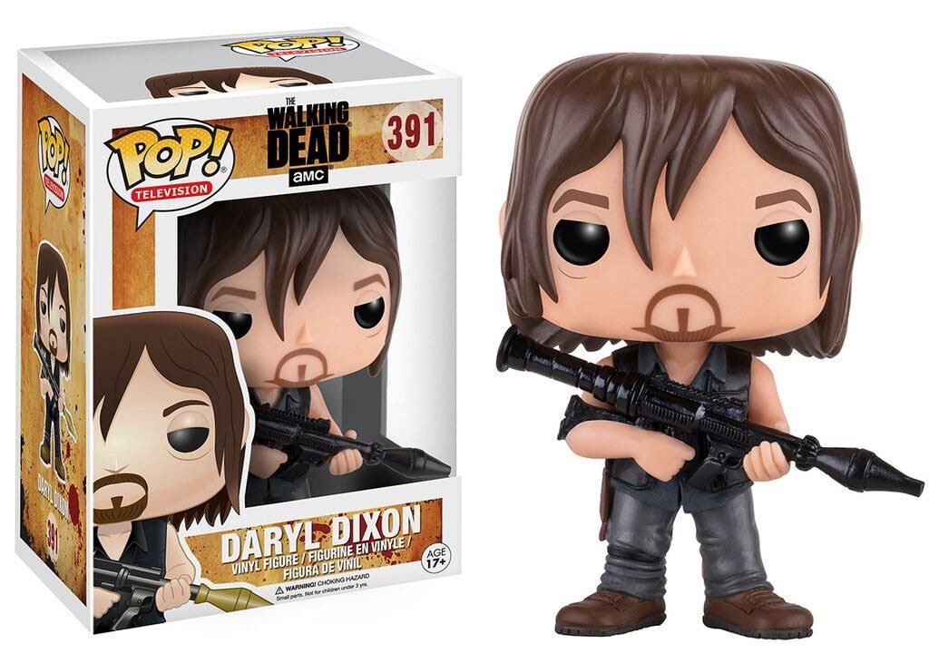 Walking Dead POP! Television Vinyl Figur Daryl Dixon 9 cm