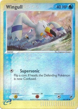 Wingull - 84/100 - Reverse Holo - EN