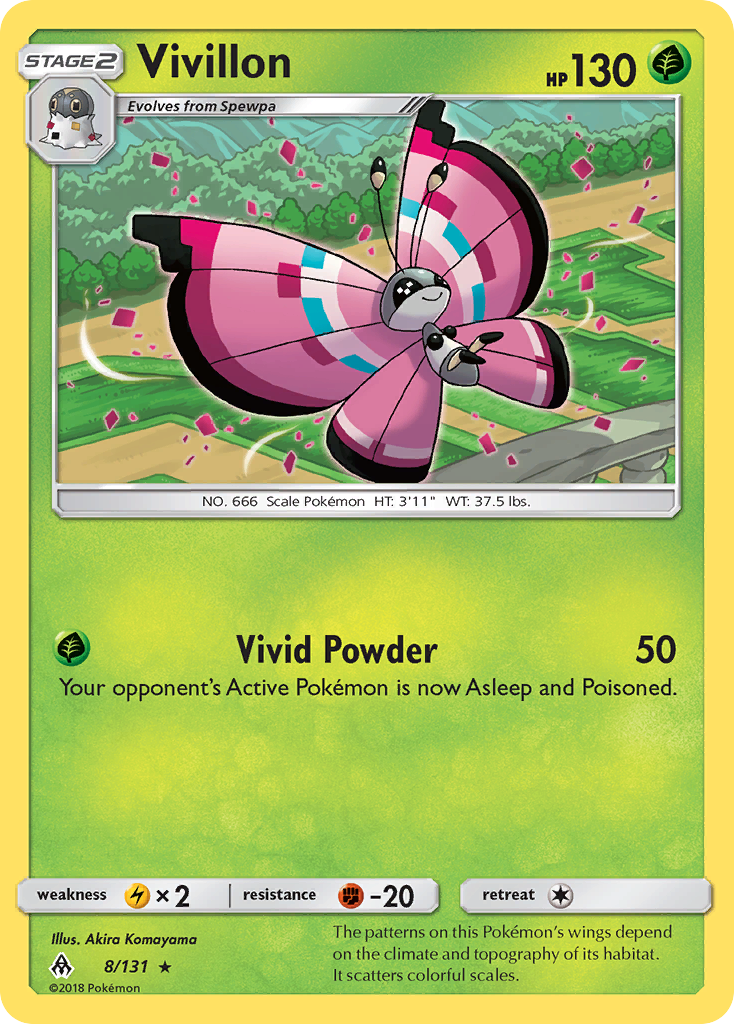Vivillon - 8/165 - EN Vivillon - 8/165 - EN