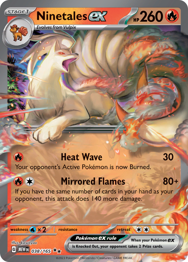 Ninetales ex - 038/207 - EN